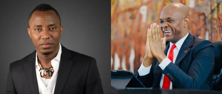 Sowore Slams Tony Elumelu Over Blogger Arrests, Demands Immediate Release