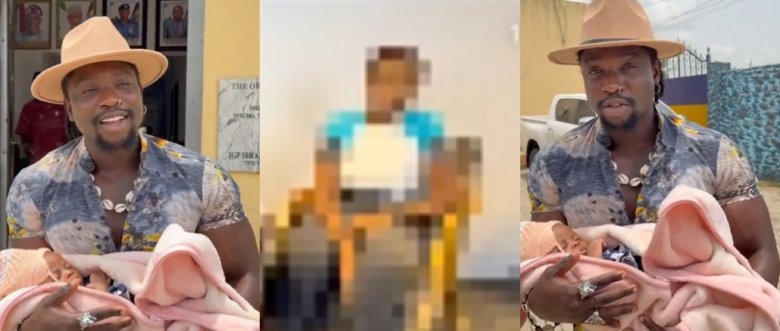 VeryDarkMan Assists Police in Rescuing Baby Allegedly Stolen at Birth and Sold for ₦4.5 Million