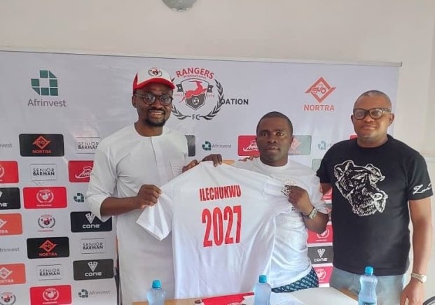 NPFL: Ilechukwu Signs New One-Year Contract with Rangers