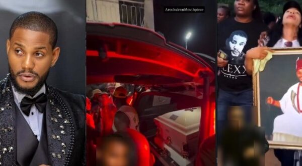 Emotional Tributes Pour In as Alexx Ekubo’s Body Arrives in Abia, Celebrities Mourn Star