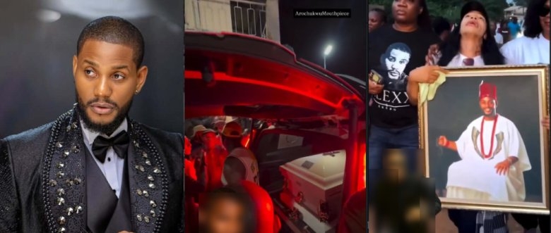 Emotional Tributes Pour In as Alexx Ekubo’s Body Arrives in Abia, Celebrities Mourn Star