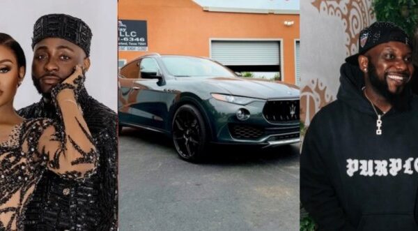 Davido Surprises Chioma’s PA with Brand New Maserati Worth Millions
