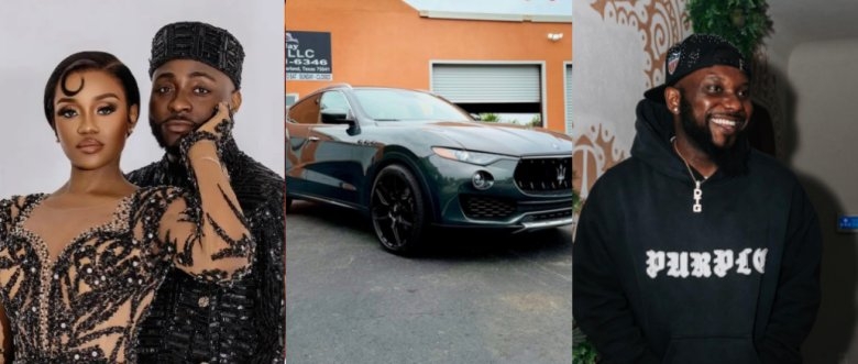 Davido Surprises Chioma’s PA with Brand New Maserati Worth Millions
