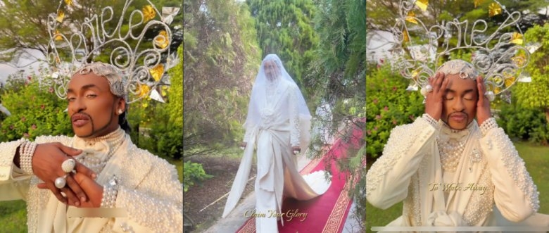 Denrele Edun Marries Himself on 45th Birthday: Netizens React to "Who Go Wed Am Before?" Moment