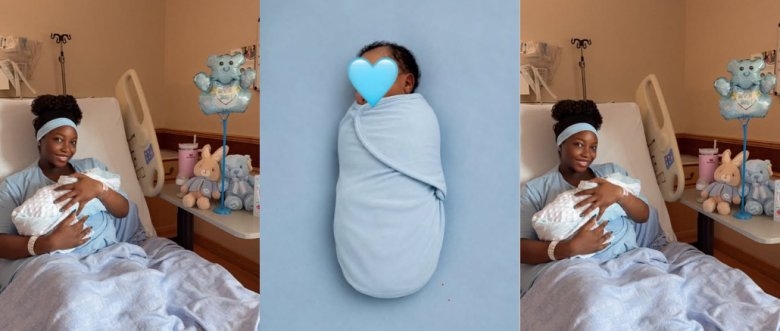 Ini Dima Okojie Welcomes Baby Boy on Her Birthday After Years of Fibroid Struggles