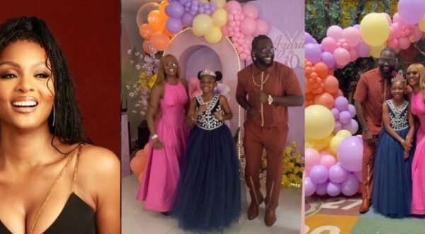 Osas Ighodaro and Ex-Husband Gbenro Share Heartwarming Dance at Daughter’s Birthday Party