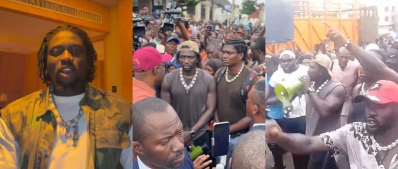 VeryDarkMan Mobilizes Protest in Ibadan Over Oyo School Kidnapping Crisis