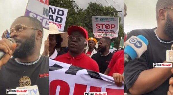 Falana and Falz Lead Lagos Protest Against Insecurity on Democracy Day