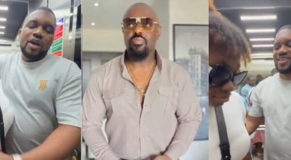 MC Mbakara Slams Jim Iyke Over Viral ‘No Smile’ Elevator Incident: What Will It Take for Him to Smile?