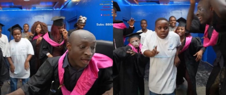 Late Mr Ibu’s Children Wow Fans with Energetic Dance Performance on Carter Efe’s Livestream