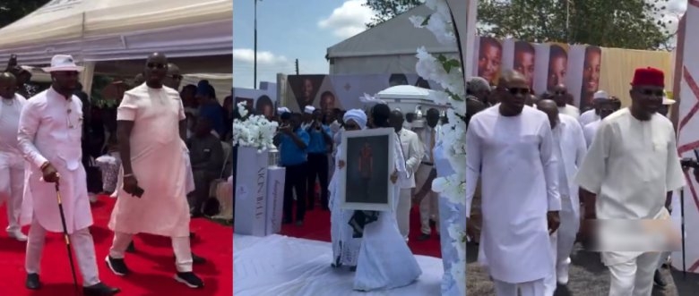 Obi Cubana Arrives at Alex Ekubo’s Burial: Viral Videos Spark Nationwide Reactions