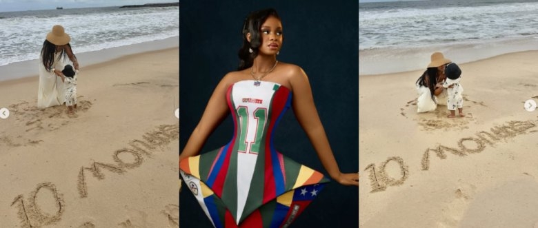 Priscilla Ojo Celebrates Son Rakeem’s 10-Month Milestone with “Countdown to Rakeem’s Wild One”