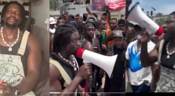 "VeryDarkMan Leads Abuja Protest Demanding End to Kings and Kidnappings"