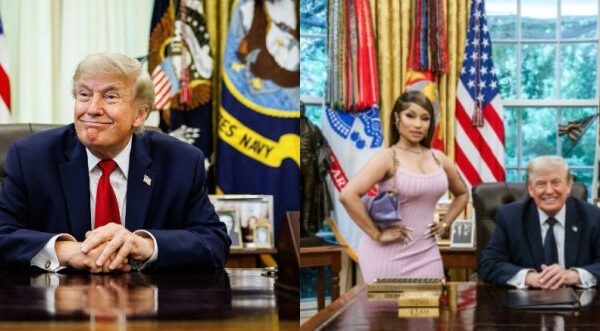 Donald Trump Praises Nicki Minaj as “So Hot” at White House Event