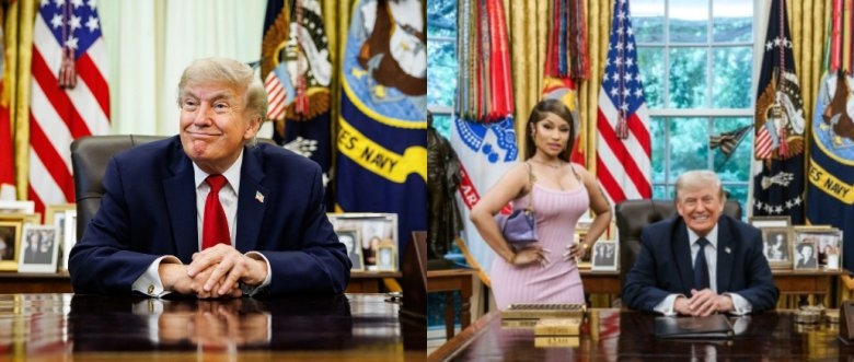 Donald Trump Praises Nicki Minaj as “So Hot” at White House Event