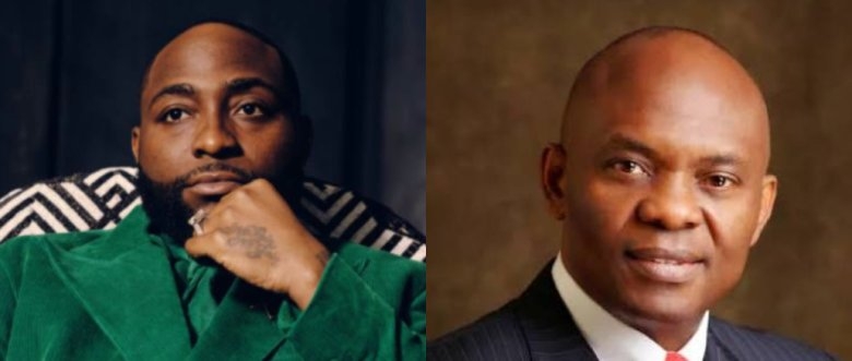 Davido Celebrates Tony Elumelu as He Steps Down as UBA Chairman: “Nah Man U Be”
