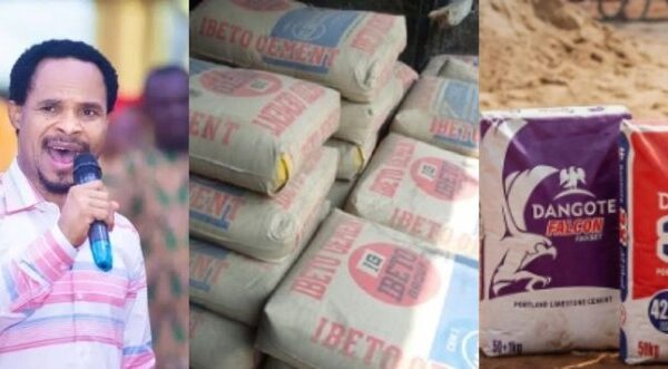 Prophet Odumeje Urges Igbos to Switch from Dangote Cement, Calls for Ibeto Cement Revival