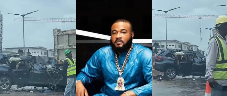 Sam Larry Reportedly Involved in Car Accident on Lagos-Calabar Coastal Road